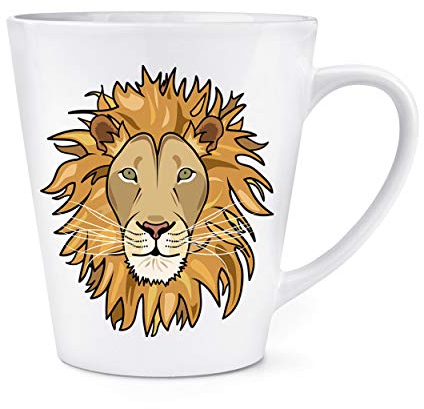 Leone Faccia 12oz Latte Tazza