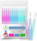 MoriVeda® NP-Vital Interdentalbürsten mix (0.6mm, 0.7mm, 0.8mm) - Zahnzwischenraumbürsten mit Dental Labore entwickelt - Push-Pull Funktion - 12 Stück