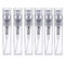12PCS 2ml Empty Clear Mini Perfume Glass Bottle Mist Spray Sample Pen Contaier Small Perfumes Atomizer Sprayer Vial Containers
