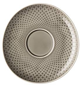 Rosenthal Junto Pearl Grey Cafe au Lait Untertasse 18 cm