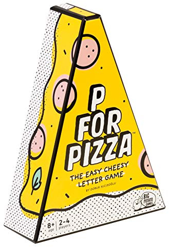P for Pizza: Una Carrera de Palabras para Construir una rebana de Pizza Gigante | Mejores nuevos Juegos de Mesa Familiares (Versión en Inglés)