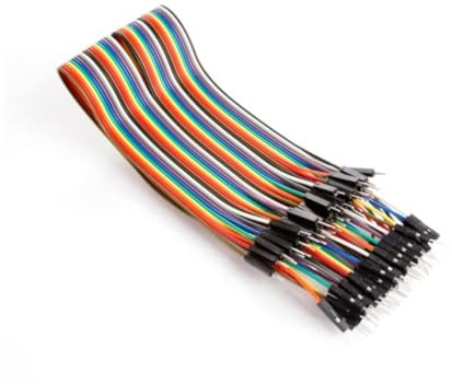 Whadda JUMPER-KABEL (40 x DRAHTBRÜCKEN-STECKER, 40 x DRAHTBRÜCKEN-STECKER) 30 cm