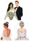 Cake topper Braut. Hochzeit Mädchen Tortenaufleger,Geburtstag,Tortendeko,
