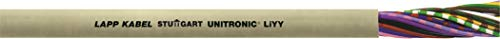 10 Meter Lapp 0028216 UNITRONIC LiYY PVC-Datenleitung 16x0,14 mm² I Signalleitung I Klingelkabel I Verlängerung LED Kabel 16-adrig I Lötkabel für Platine