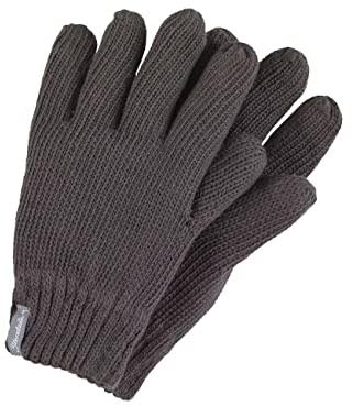 Sterntaler Baby Unisex Fingerhandschuhe Kinder Strick-Fingerhandschuh Handschuh - Fingerhandschuhe - gefüttert mit Fleece - anthrazit meliert, 2