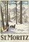 Photosegor St Moritz Poster Reproduktion – Format 50 x 70 cm auf Luxuspapier 300 g. Alle Formate und Halterungen möglich