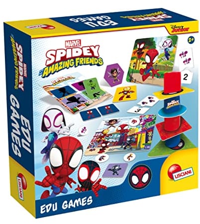 Collection de 10 jeux éducatifs pour les plus petits - Spidey - Edu Games - LISCIANI