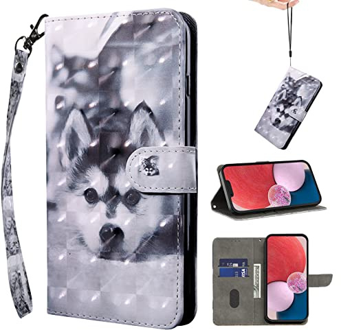 BOLELAW Handyhülle für Nokia G22 Hülle Leder Flip Klappbare Stoßfeste [Premium PU Leder] [Standfunktion] [Kartenfächern] Schutzhülle Klapphülle für Nokia G22 (Husky)
