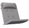 vidaXL Adirondack Auflage 2 STK., Sitzauflage für Gartenmöbel, Wasserabweisendes Sitzkissen, Stuhlkissen Gartenkissen, Grau Oxford Gewebe