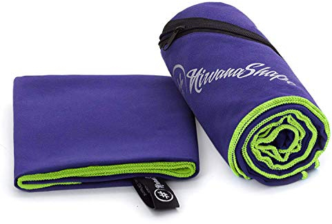 NirvanaShape Microfibra - Toalla Grande para Playa, Viaje y Fitness, XL 200 x 100 cm