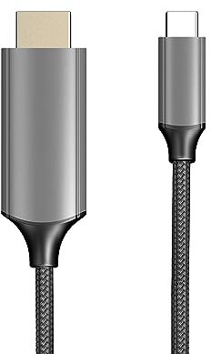 XREAL HDMI-C Kabel, HDMI auf USB-C, hohe Geschwindigkeit 4 K/60 Hz, kompatibel mit Beam Air AR Glasses, kompatibel mit Playstation, Xbox, Switch, Windows Desktop und mehr