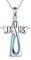 YAFEINI Kreuz Kette für Damen Sterling Silber Kruzifix Kreuz Anhänger Halskette Abalone Kreuz Jesus Schmuck Geschenke für Mädchen Herren(Jesus Kreuz)