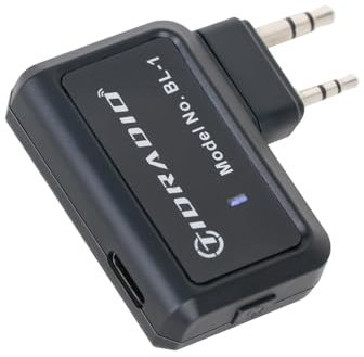 TIDRADIO Walkie Talkies Wireless Programmer Adapter APP and PC Programming, Support 2 Way Radio BF-88E, Ham Radio Baofeng UV-5R, UV-5RM and Multiple Models No Driver Issues Instead of Program Cable