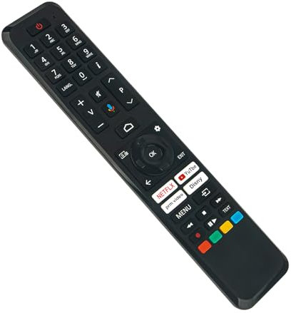 VINABTY RC45162 Mando a Distancia sustituido fit para Telefunken Panasonic JVC Mando a Distancia TV RC45162 TX-65MX700E TX-43MX700E TX-50MX710E TX-65MX710E TX-55MX700E TX-55MX710E