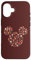 Hülle für iPhone 16 Disney Mickey Mouse Icon Fill mit Pralinen, Blumen, Herzen, Liebe