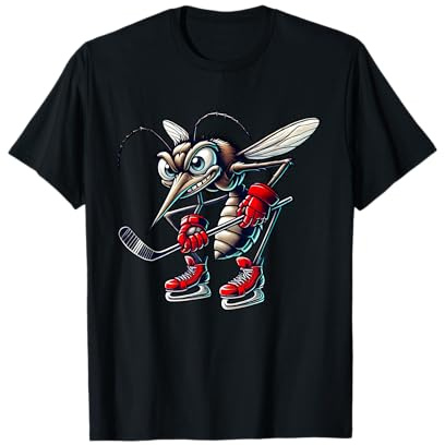 Coole Mücke, die Eishockey spielt T-Shirt