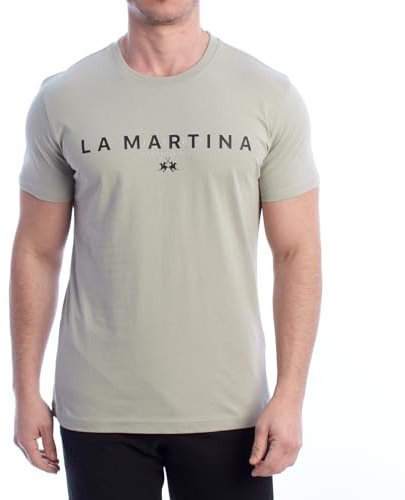 La Martina Kurzarm-T-Shirt mit normaler Passform YMR005-JS206 Herren