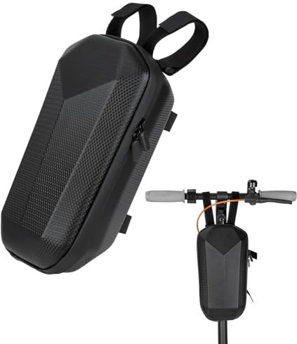 E Scooter Tasche für Roller, E Roller Tasche Schnellverschluss mit 4L Große Kapazität, Lenkertasche Escooter für Xiaomi M365 Segway Ninebot
