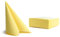 Servietten Gastroservietten 38 x 38 cm cm Soft Point einfarbig gelb 50 Stück
