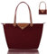 BOJLY Tote Bags for Women Stylish Waterproof Nylon Ladies Shoulder Bag Top Handle Handbag Folding Beach Travel Bag for Work,Shopping, School Maroon Red Large