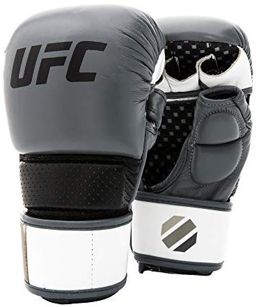 UFC Pro MMA Sparring Glove, Gray, L/XL
