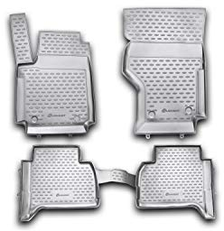 Element Passgenaue Premium 3D Gummimatten Fussmatten passend für Volkswagen Amarok, 2010-2024, 4 TLG.