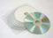 10 x Vision Media® CD-R Rohling 52x Diamond silber/weiß bedruckbar in Kunststoffhüllen