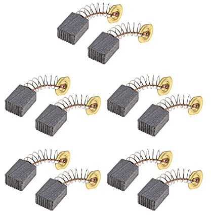 eMagTech 5 pares de escobillas de carbono CB411 191940-4 6 x 9 x 12 mm compatible con Makitta RT0700C 3707F 3708F 3708FC triturador router