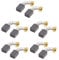eMagTech 5 pares de escobillas de carbono CB411 191940-4 6 x 9 x 12 mm compatible con Makitta RT0700C 3707F 3708F 3708FC triturador router