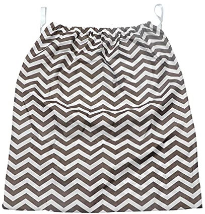 DOITOOL 1pc Reusable Diaper Storage Pouch Multi-use Diaper Pail Bag Stripe Design Versatile for Toys and Clothes for Home Organization