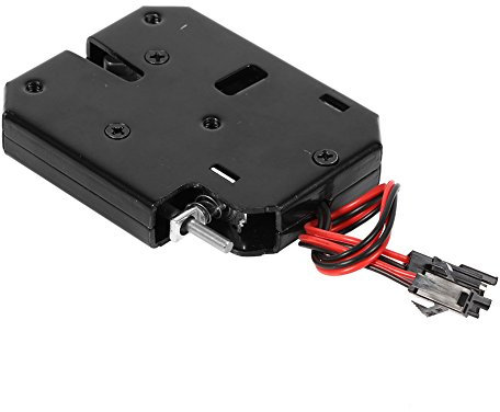 Haofy Serrure D'armoire électronique, Serrure de Porte de Contrôle d'alimentation CC 12V pour Casier de Garde-Manger de Tiroir D'armoire, électro-Aimant de Serrure Magnétique électrique