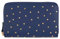 DRAEGER Paris - Portefeuille - 15 x 2,5 x 9,5 cm - Bleu/Doré - Zippé - Accessoire, Mode, Fashion, Tendance - Idée Cadeau Amis, Famille, Fête des Mères, Copine