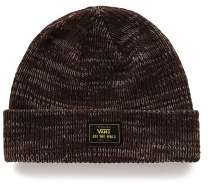 Vans Bruckner Cuff Beanie, Braun Heather, Einheitsgröße, M, braun