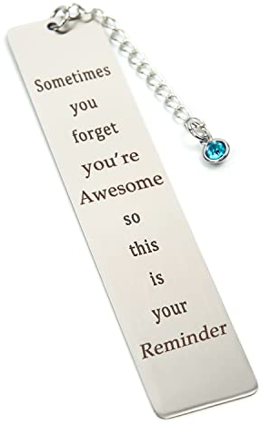 Lesezeichen Geschenke für Frauen, inspirierende personalisierte Geschenke für Frauen, ermutigende Geschenke für Frauen, sie, Freundin, Ehefrau, beste Freundin, Mutter, Lehrer, Kollegen, Chef usw