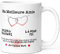 Luigi Collection Mug Copine Meilleure Amie Tasse Message Humour drôle. Idée Cadeau Original Amitié Amoureux Collègue Fille Sœur pour Anniversaire Fête Noël. Souriez dès le Réveil