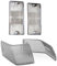 AER MOTO SPARE PARTS KIT 4 GEMME FRECCE FUME' ANTERIORE + POSTERIORE PIAGGIO VESPA PX 125-150-200