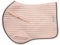 Tapis de Selle d'Équitation Edith, Souple et Résistant, Indispensable pour Protéger Le Cheval des Blessures et Chocs Excessifs, Élégant (Full, Rose)