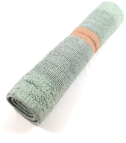 fazzini Badteppich Up & Down 60 x 110 cm, Farbe 13 Eukalyptus