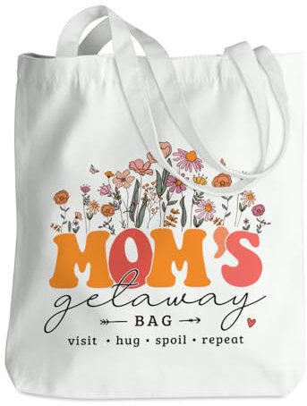 NGZS Muttertags-Einkaufstasche, wiederverwendbar, 53-78, Moms, 14x16 inch