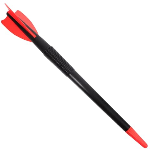 Ipetboom Gramm-Trainingsspeer Leichtathletik-Wurfspeer Raketenspeer Aus Kunststoff Speerspitze Mit Gummispitze Für Kinder Und Erwachsene Wettkampf-Wurfübungen 28 cm