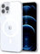 Svanove for iPhone 12 Pro Max Case Clear Compatible with Magsafe, Transparent Magnetic Magnet Mag Case, Cute Slim Thin Silicone Grip & Shockproof Camera Cover Drop Protection Bumper, Clear