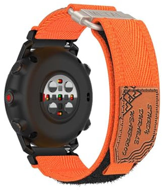 Nylon Armbänder Kompatibel mit Polar Vantage V3 Armband mit Elegant Leder Tags Atmungsaktives Band für Herren Damen, Verstellbare Metall Sport Ersatzarmband für Polar Vantage V3 Uhrenarmband (D,M)