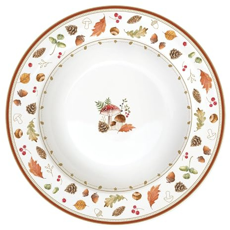 Easy Life Suppenteller Autumn Breeze Herbst Herbst D. 22cm Porzellan