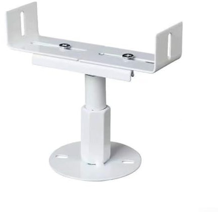 Vintage Radiator Brackets, Double Column White Radiator Brackets Fitting Kit, 18-23cm High Adjustable Column Radiator Cast Support(1pc)