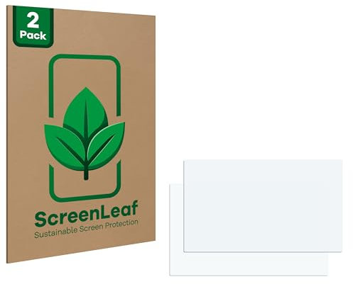 ScreenLeaf (2 Stück Schutzfolie 10.1 für Flachbildschirme mit 10,1 Zoll (25.7 cm) [221 x 130 mm, 15:9] [r Displayschutz, Folie, transparent]