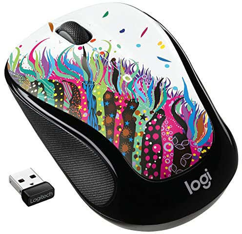 Logitech M325s Souris sans fil 2,4 GHz avec récepteur USB, suivi optique 1000 DPI, batterie de 18 mois, PC/Mac/ordinateur portable/Chromebook – Noir (Reconditionné)