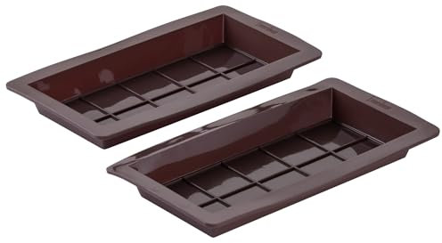 Zenker Silikon-Schokoladenform für Dubai Schokolade, 2er Set – Perfekt für kreative Schokoladenkreationen, spülmaschinenfest, fruchtsäureresistent, Designed in Germany