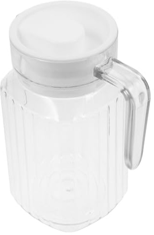 STOBAZA Fruit Juice Bottle Jug Lid Water Jug Chilly Bottle Leakproof Cold Water Pot Fridge Bar Home