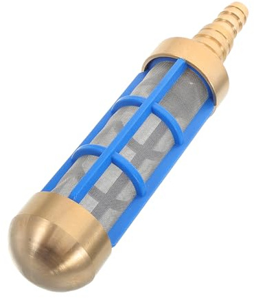 GALPADA Filtro Per Acqua Per Idropulitrice Ad Alta Pressione Filtro Aspirazione in Rame Con Rete in Acciaio Inossidabile Per Lavaggio Auto Giardino e Pulizia Domestica