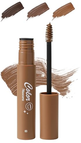 Erinde Getöntes Augenbrauen Gel, Wasserfest & Schweißresistent, Hochpigmentiert, Langanhaltender Halt für Volle und Definierte Brauen, Augenbrauenfarbe mit Weicher Farbwirkung, Augenbrauen Mascara #03